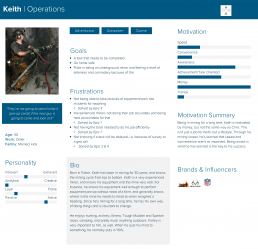 Barrick Digital mining app persona
