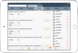Barrick Digital mining app wireframe