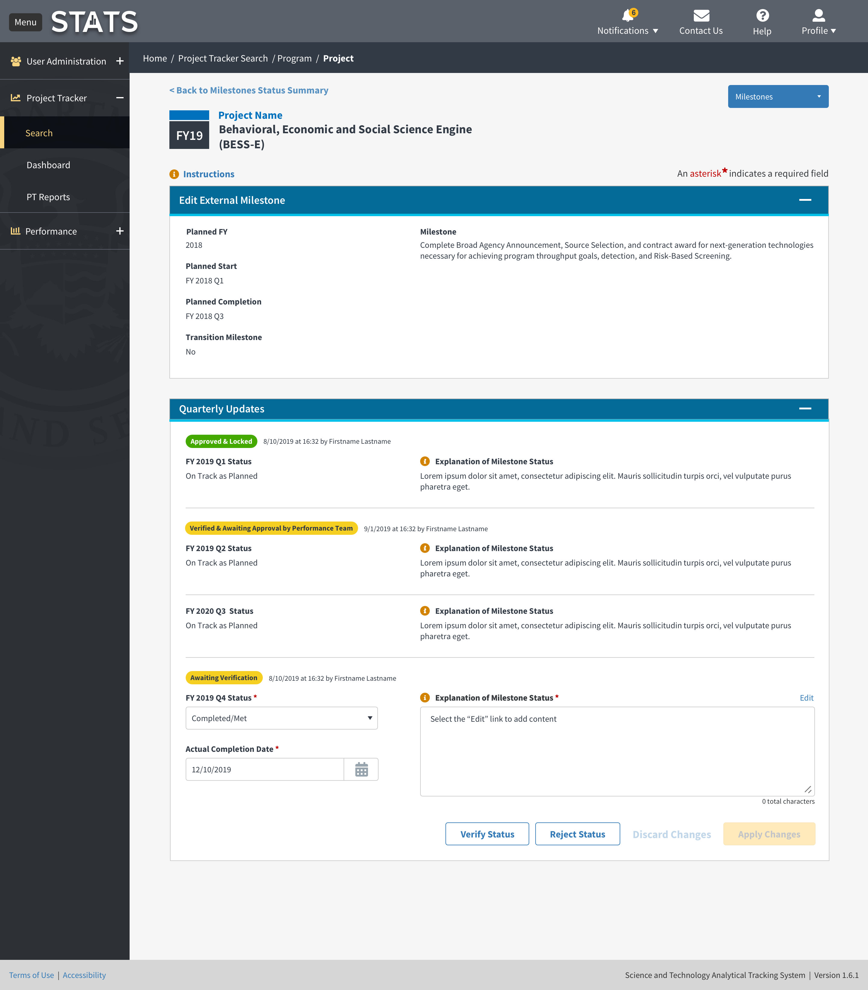 STATS DHS workflow visual